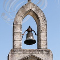 CASTELNAU-BARBARENS - chapelle Notre-Dame de la Pitié : le clocher