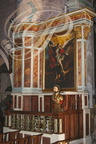 VERDUN-sur-Garonne - église de l'Assomption et de Saint-Michel : les bancs de confréries du XVIIIe siècle