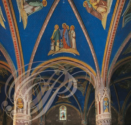 VERDUN-sur-Garonne - église de l'Assomption et de Saint-Michel : peintures de l'abbé Jean-Baptiste Cheval