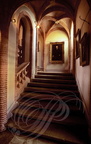 MONTAUBAN - Musée Ingres : l'escalier menant au premier étage