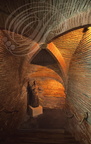 MONTAUBAN - Musée Ingres : l'escalier menant au sous-sol
