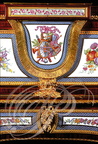 Copie du COFFRET À BIJOUX créé pour la reine Marie-Antoinette par Martin CARLIN : porcelaines de Limoges et bronzes ciselés