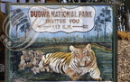 PARC NATIONAL de DUDWA (panneau)