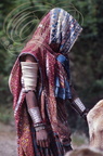 INDE (Rajasthan) - nord de Sawai-Madhopur : femme nomade