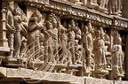 INDE (Madhya Pradesh) - KHAJURAHO - temple de Parshvanath 