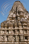 INDE (Madhya Pradesh) - KHAJURAHO - temple de Parshvanath  