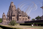 INDE (Madhya Pradesh) - KHAJURAHO - temple de Kandariya Mahadeva  