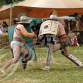 EAUZE - FESTIVAL GALOP ROMAIN 2014 - gladiateurs : combat 
