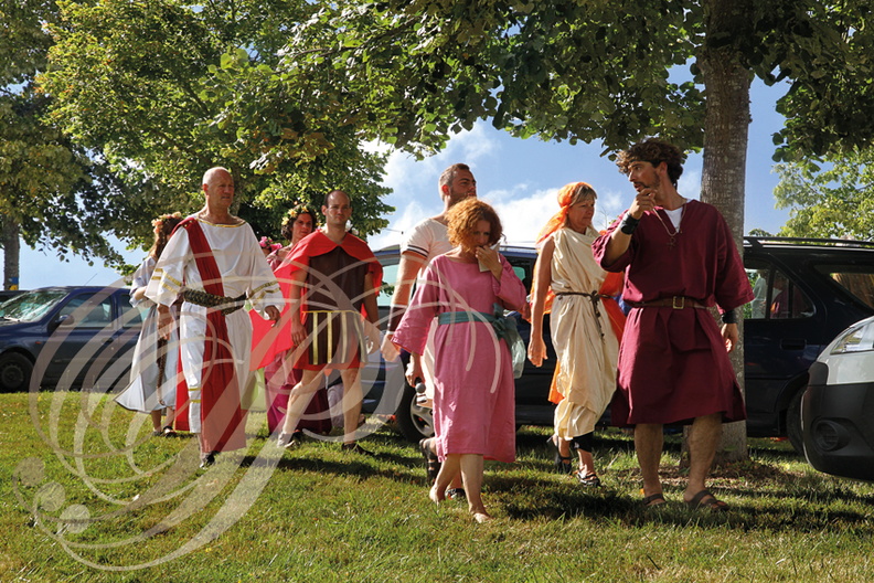 EAUZE - FESTIVAL GALOP ROMAIN 2014 -  les civils romains (CONSORANI)