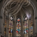 MONTAUBAN - Faubourrg VILLENOUVELLE - église Saint-Jean : les vitraux du choeur
