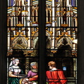 MONTAUBAN - Faubourg VILLENOUVELLE - église Saint-Jean - vitrail de la vie de saint-Jean : sa decapitation