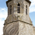 CASTET-ARROUY - église Sainte-Blandine - clocher octogonal (XVIe siècle)