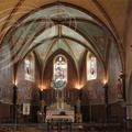CASTET-ARROUY - église Sainte-Blandine ( XVIe siècle) -  le choeur