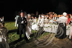 Spectacle "AU FIL de L'EAU" - tableau  10 -  le mariage : le repas - départ des mariés (2014) FP232