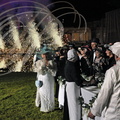 Spectacle "AU FIL de L'EAU" - tableau  10 -  le mariage : le repas - le feu d'artifice (2014) FP239