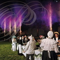 Spectacle "AU FIL de L'EAU" - tableau  10 -  le mariage : le repas - le feu d'artifice (2014) FP246