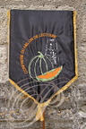 LECTOURE - Fête du Melon : bannière de la confrérie