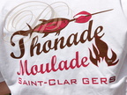SAINT-CLAR - Fête de l'Ail -  la thonade moulade (logo)
