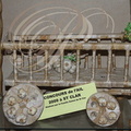 SAINT-CLAR - MAISON de l'AIL -  exposition de maquettes réalisées avec les différentes parties de l'ail (bulbes, tiges et peaux) par la famille Gamot pour le concours 2009