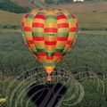 LECTOURE - Rassemblement de montgolfières  au-dessus de la campagne lectouroise 