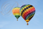 LECTOURE - Rassemblement de montgolfières : deux montgolfières