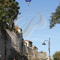LECTOURE - Rassemblement de montgolfières au-dessus des remparts