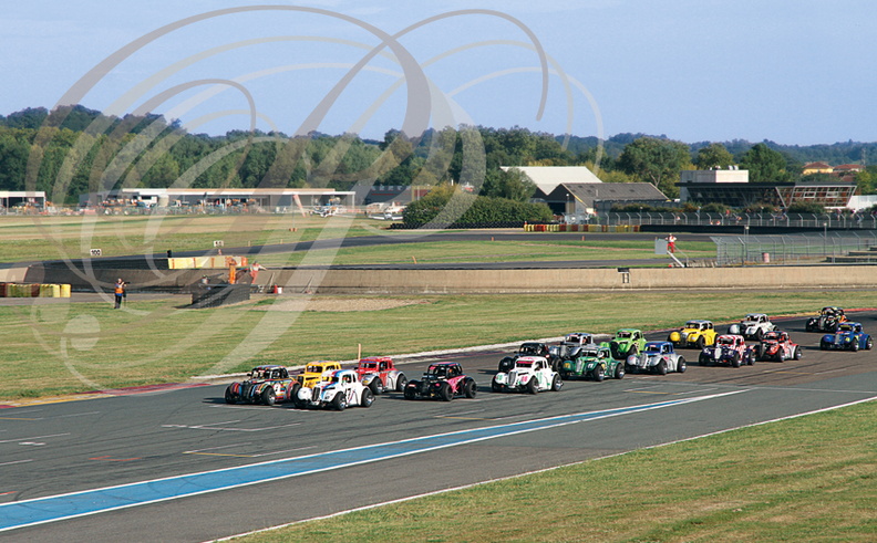 NOGARO - Circuit Paul Armagnac - HistoRacing Festival (05-07 sept 2014) -: Legends Cars Cup (départ de course)