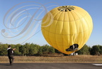 LAUZERTE - Montgolfière de QUERCY PLURIEL : décolage du ballon