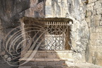 ROCAMADOUR - Le sanctuaire : Tombeau de saint-Amadour découvert en 1160