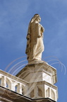 ROCAMADOUR - Le sanctuaire : statue de la Vierge qui le domine