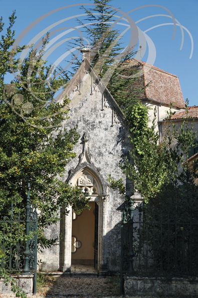 CONDOM   - Domaine de GENSAC : le château (chapelle funéraire)