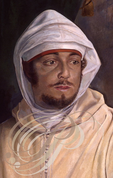 RABAT_Mausolee_Mohammed_V_portrait_par-V.-Zveg-du_sultan_Moulay_Abdelaziz_regne_1894_1908_-Dynastie_Alaouite.jpg