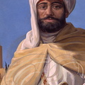 RABAT - Mausolée Mohammed V : portrait 13, par V. Zveg, du sultan Moulay Yazid (règne : 1790-1792) Dynastie Alaouite