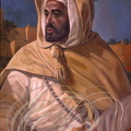 RABAT - Mausolée Mohammed V : portrait 16, par V. Zveg, du sultan Mohammed IV (règne : 1859 1873) Dynastie Alaouite