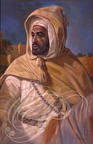RABAT - Mausolée Mohammed V : portrait 16, par V. Zveg, du sultan Mohammed IV (règne : 1859 1873) Dynastie Alaouite