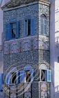 NABEUL - Façade recouverte de carreaux de céramique 
