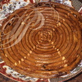 CUISINE MAROCAINE - pâtisserie : serpentin aux amandes ("Lem'hencha")