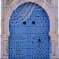 TUNIS - porte de l'entrée des souks