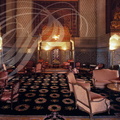 MARRAKECH - palais de la STINIYA   : un salon