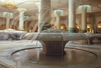 MOSQUÉE HASSAN II - 6 - le sous sol : les salles d'ablutions