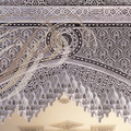 RABAT - Palais royal :  mouqarnas en gebs (entrée de la salle du trône)