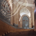 MOSQUÉE HASSAN II - 3 - le minaret (l'escalier intérieur)