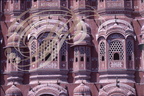 INDE (Rajasthan) - JAIPUR : Hawal Mahal (le Palais des Vents) 