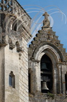 ROCAMADOUR - le sanctuaire : détail du clocher