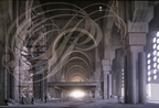 MOSQUÉE HASSAN II - 0 - le chantier en 1990 : la salle de prière avant la pose des décors