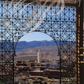 TÉLOUET - Kasbah du Glaoui : panorama depuis la kasbah sur le village