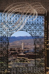 TÉLOUET - Kasbah du Glaoui : panorama depuis la kasbah sur le village