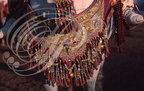 FANTASIA (Maroc) - harnachement : collier orné de fils d'or