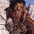 FANTASIA (Maroc) - harnachement de tête orné de fils d'or