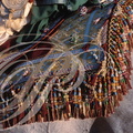 FANTASIA (Maroc) - harnachement : tapis de selle brodée aux fils d'or  